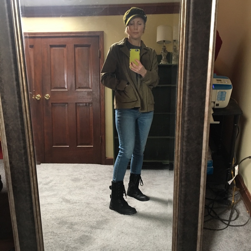 Army green jacket - Picture 6 of 6